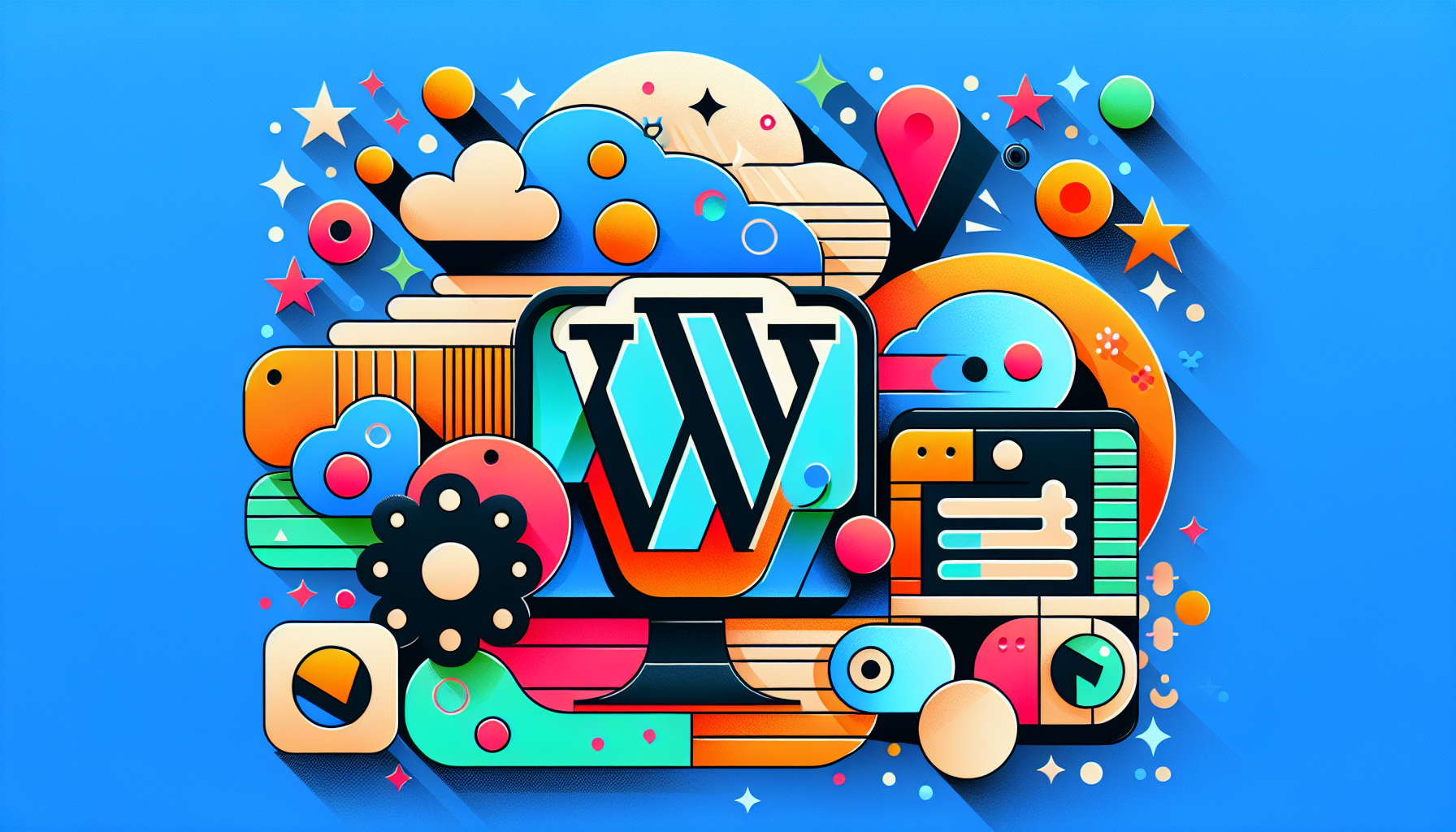 Free WordPress on Google Cloud DALL-E 3